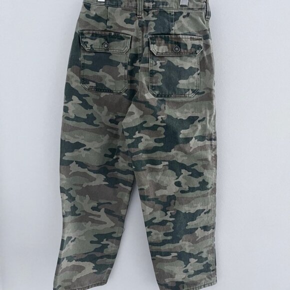 Free People Camo Crop Pants size 26 - Picture 5 of 11